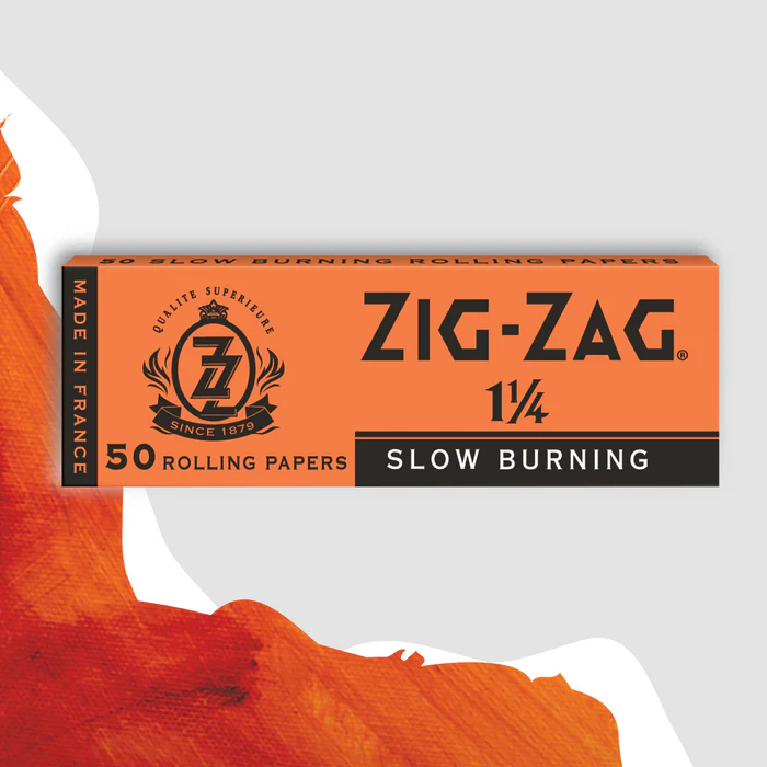 Zig Zag Orange 1 1/4 Rolling Papers
